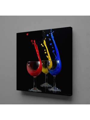 Technopa Kadehten Sıçrayan Içecekler 130X130CM