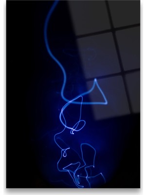 Glass Art Concept Soyut Cam Tablo