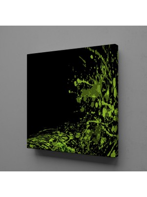 Technopa Yeşil Boya Sıçraması 25X25CM