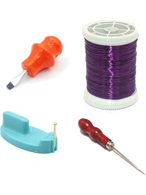 Tuğra Tablo Bakır Tel 50 mt Tornavida Bız Çivi Tutma Aparatı