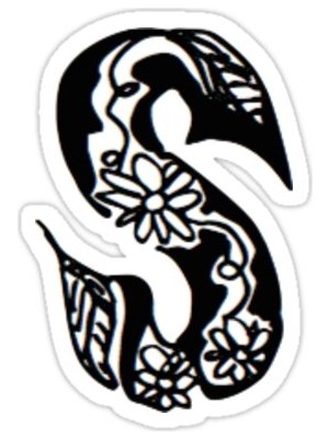 Universal S Sticker Araba Oto Arma Duvar Sticker Ev Dekoratif Çıkartma 15 Cm