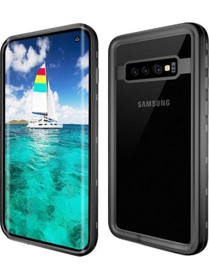 Nevarium Samsung S20 Plus Kılıf Su Geçirmez Kılıf 360 Tam Koruma Vidalı