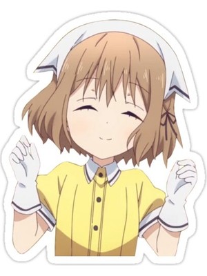 Universal Mafuyu Tatlı Sticker Araba Oto Arma Duvar Sticker Ev Dekoratif Çıkartma 15 Cm