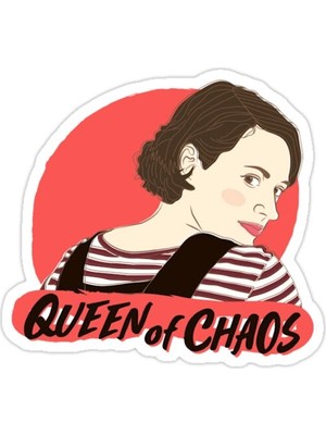 Universal Fleabag Sticker Araba Oto Arma Duvar Sticker Ev Dekoratif Çıkartma 15 Cm