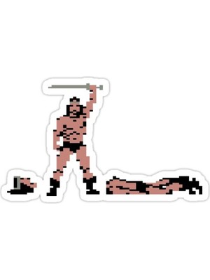 Universal Barbar Sticker Araba Oto Arma Duvar Sticker Ev Dekoratif Çıkartma 15 Cm