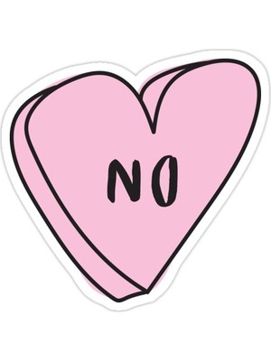 Universal No Sassy Conversation Heart  Sticker Araba Oto Arma Duvar Sticker