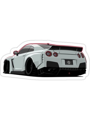 Universal Fast'n'wide Sticker Araba Oto Arma Duvar Sticker Ev Dekoratif Çıkartma 15 Cm