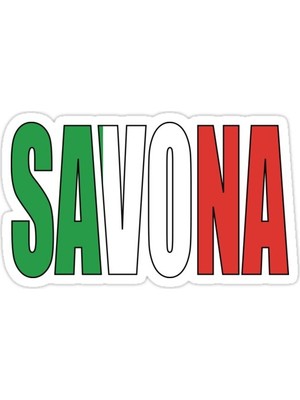 Universal Savona. sticker Araba Oto Arma Duvar Sticker Ev Dekoratif Çıkartma 15 Cm