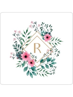 Universal Suluboya R Sticker Araba Oto Arma Duvar Sticker Ev Dekoratif Çıkartma 15 Cm