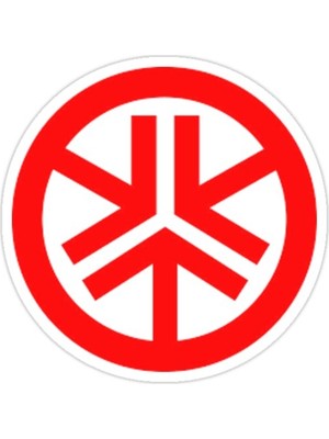 Universal Basscon Kırmızı Sticker Araba Oto Arma Duvar Sticker Ev Dekoratif Çıkartma 15 Cm