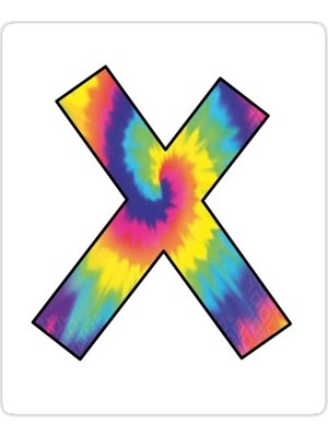 Universal X Sticker Araba Oto Arma Duvar Sticker Ev Dekoratif Çıkartma 15 Cm