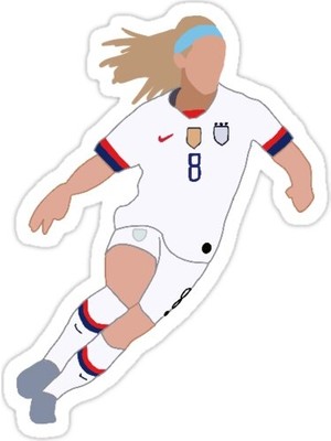Universal Julie Ertz Sticker Araba Oto Arma Duvar Sticker Ev Dekoratif Çıkartma 15 Cm
