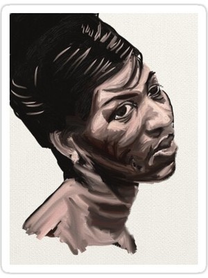 Universal Aretha Franklin Sticker Araba Oto Arma Duvar Sticker Ev Dekoratif Çıkartma 15 Cm