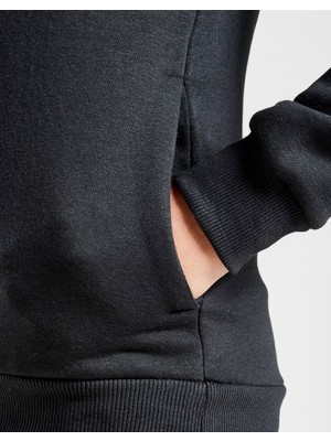 Qivi Maıden Maıden Fun Club Baskılı Siyah Erkek Örme Kapşonlu Sweatshirt Uzun Kol