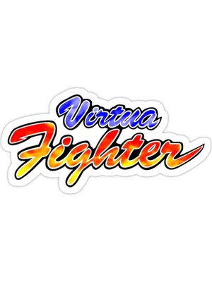 Universal Virtua Fighter Sticker Araba Oto Arma Duvar Sticker Ev Dekoratif Çıkartma 15 Cm