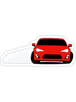 Universal Zn6 Drift Sticker Araba Oto Arma Duvar Sticker Ev Dekoratif Çıkartma 15 Cm