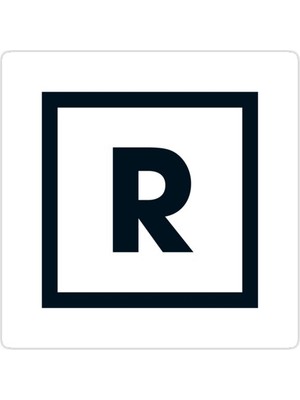 Universal Alfabe 'R' Sticker Araba Oto Arma Duvar Sticker Ev Dekoratif Çıkartma 15 Cm