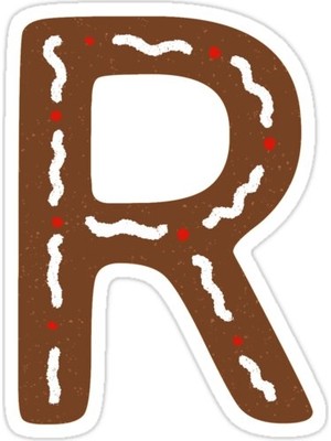 Universal R Sticker Araba Oto Arma Duvar Sticker Ev Dekoratif Çıkartma 15 Cm