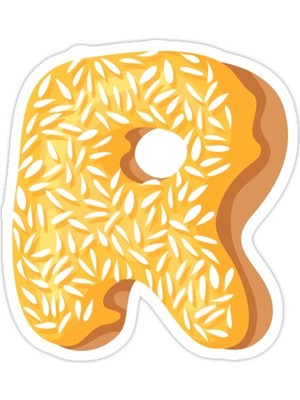 Universal R Sticker Araba Oto Arma Duvar Sticker Ev Dekoratif Çıkartma 15 Cm