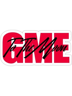 Universal Ay'a Gme Sticker Araba Oto Arma Duvar Sticker Ev Dekoratif Çıkartma 15 Cm