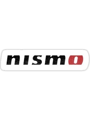 Universal Nismo Blk Sticker Araba Oto Arma Duvar Sticker Ev Dekoratif Çıkartma 15 Cm