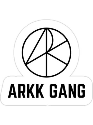 Universal Arkk Çete Sticker Araba Oto Arma Duvar Sticker Ev Dekoratif Çıkartma 15 Cm
