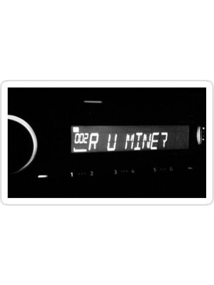 Universal Benim Misin? sticker Araba Oto Arma Duvar Sticker Ev Dekoratif Çıkartma 15 Cm