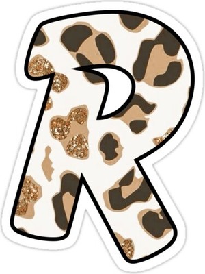 Universal Çita R Sticker Araba Oto Arma Duvar Sticker Ev Dekoratif Çıkartma 15 Cm