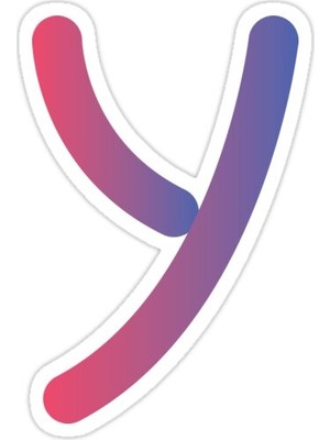 Universal Alfabe-Y Sticker Araba Oto Arma Duvar Sticker Ev Dekoratif Çıkartma 15 Cm