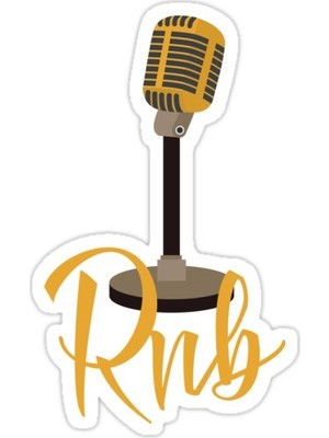 Universal Rnb Sticker Araba Oto Arma Duvar Sticker Ev Dekoratif Çıkartma 15 Cm