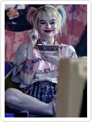 Universal Margot Robbie Sticker Araba Oto Arma Duvar Sticker Ev Dekoratif Çıkartma 15 Cm