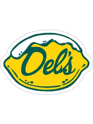 Universal Del'in Limonata Sticker Araba Oto Arma Duvar Sticker Ev Dekoratif Çıkartma 15 Cm