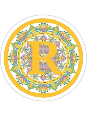 Universal R Sticker Araba Oto Arma Duvar Sticker Ev Dekoratif Çıkartma 15 Cm