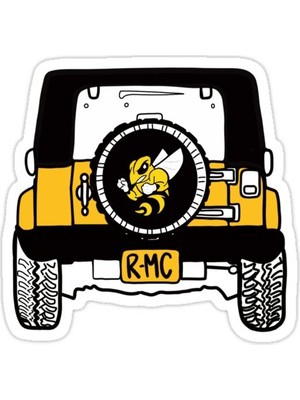 Universal Ceketler Jeep Sticker Araba Oto Arma Duvar Sticker Ev Dekoratif Çıkartma 15 Cm