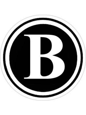 Universal B15 Sticker Araba Oto Arma Duvar Sticker Ev Dekoratif Çıkartma 15 Cm