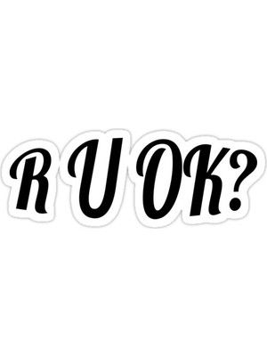 Universal Iyi Misin? sticker Araba Oto Arma Duvar Sticker Ev Dekoratif Çıkartma 15 Cm