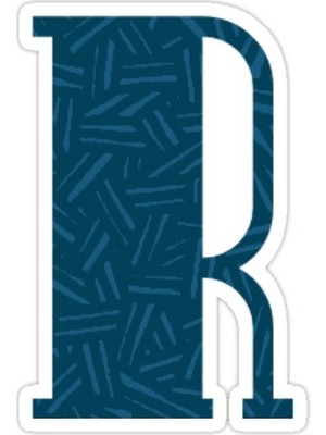 Universal R Sticker Araba Oto Arma Duvar Sticker Ev Dekoratif Çıkartma 15 Cm
