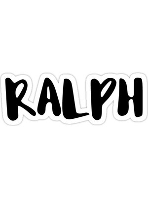 Universal Ralph Sticker Araba Oto Arma Duvar Sticker Ev Dekoratif Çıkartma 15 Cm