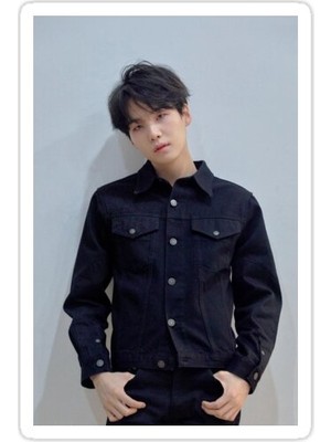 Universal Bts Suga R Concept, Kendinizi Gözyaşı Seviyor Sticker Araba Oto Arma Duvar Sticker