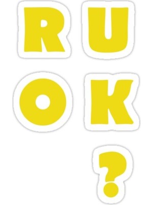 Universal Iyi Misin? sticker Araba Oto Arma Duvar Sticker Ev Dekoratif Çıkartma 15 Cm