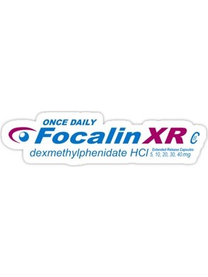 Universal Focalin Xr  Sticker Araba Oto Arma Duvar Sticker Ev Dekoratif Çıkartma 15 Cm