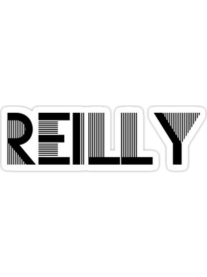 Universal Reilly Sticker Araba Oto Arma Duvar Sticker Ev Dekoratif Çıkartma 15 Cm