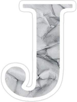 Universal J Sticker Araba Oto Arma Duvar Sticker Ev Dekoratif Çıkartma 15 Cm