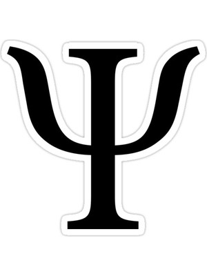 Universal Psi Sticker Araba Oto Arma Duvar Sticker Ev Dekoratif Çıkartma 15 Cm