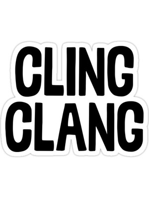 Universal Sarılmak Clang Sticker Araba Oto Arma Duvar Sticker Ev Dekoratif Çıkartma 15 Cm