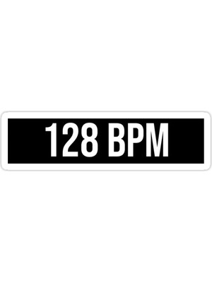 Universal 150 Bpm Sticker Araba Oto Arma Duvar Sticker Ev Dekoratif Çıkartma 15 Cm