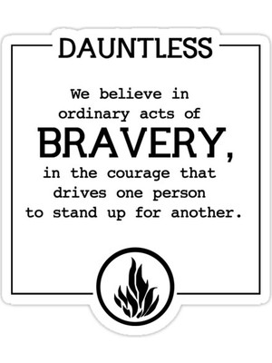 Universal Dauntless Manifesto Sticker Araba Oto Arma Duvar Sticker Ev Dekoratif Çıkartma 15 Cm