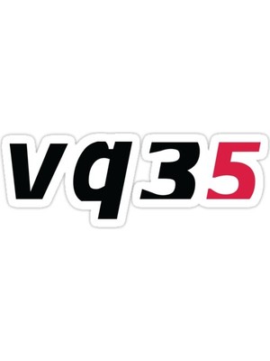 Universal Vq35 Motor Sticker Araba Oto Arma Duvar Sticker Ev Dekoratif Çıkartma 15 Cm