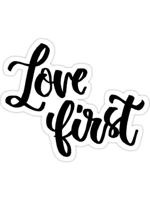 Universal Ilk Aşk Sticker Araba Oto Arma Duvar Sticker Ev Dekoratif Çıkartma 15 Cm