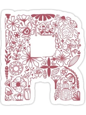 Universal R Sticker Araba Oto Arma Duvar Sticker Ev Dekoratif Çıkartma 15 Cm